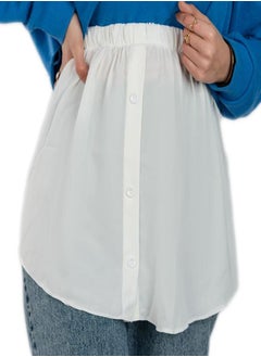 Fatah Bundle Of 2 Hidden Shirt - Black and Off-White Color for Women  - Image 3