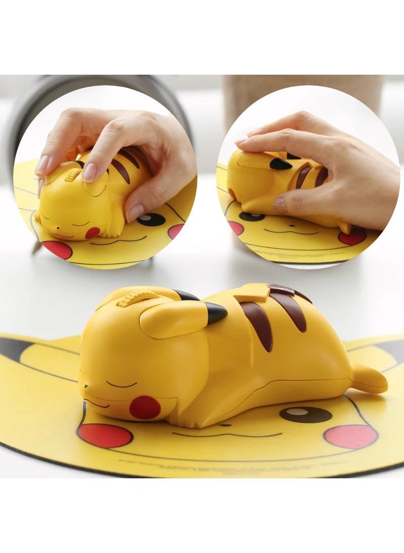 Generic - Pikachu USB Wireless Mouse Pokemon Wireless Bluetooth Mouse - Image 1