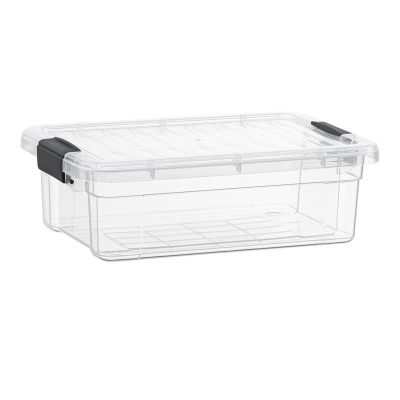 Superio Clear Storage Box with Lid 137 Quart Plastic Container Bins for Organizing Stackable Crates BPA Free Non Toxic Odor Free Organizers for Home Office School and Dorm - Image 2
