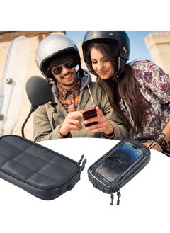 Generic Motorcycle Tank Bag, Universal Motorbike Tank Bag with Magnetic, Motorcycle Phone Navigation Bags, Motorcycle Magnetic Tank Mobile Phone Holder Bag with Transparent Window  - Image 4