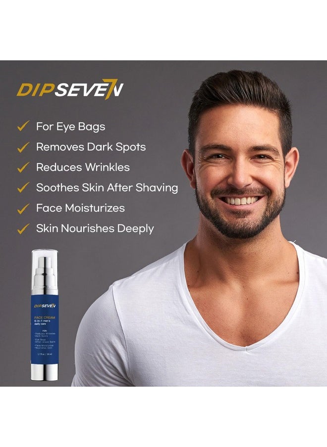 6 In 1 Mens Face Moisturizer Mens Face Cream Wrinkle Cream For Face Eye Bags Treatment & Face Lotion For Men Mens Anti Aging Cream Wrinkle & Dark Spots Mens Face Cream 1.7 Oz - pzsku/ZF56C2D1C9AF1E21AA42FZ/45/_/1719227075/af3b59df-a247-4d09-ac20-6da7a65556be