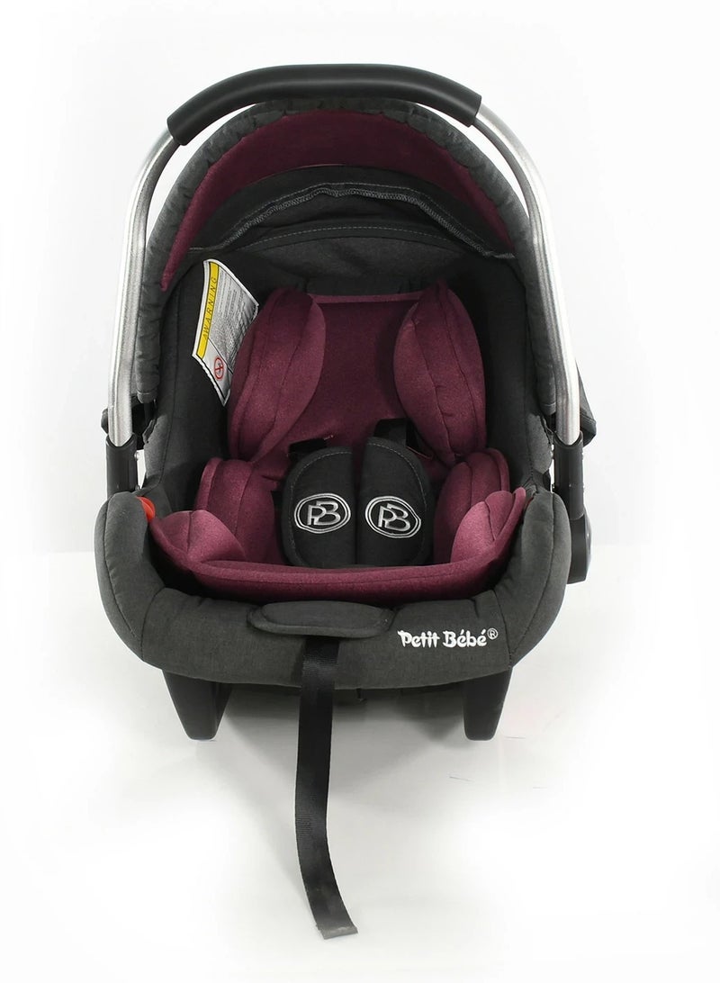 petit bebe Baby/Kids 4-in-1 Car Seat - 4 Position Recline 5-Point Safety Harness – 10 Level Adjustable Headrest, 0 months to 12 years (Group 0+/1/2/3), Upto 36kg - Image 1