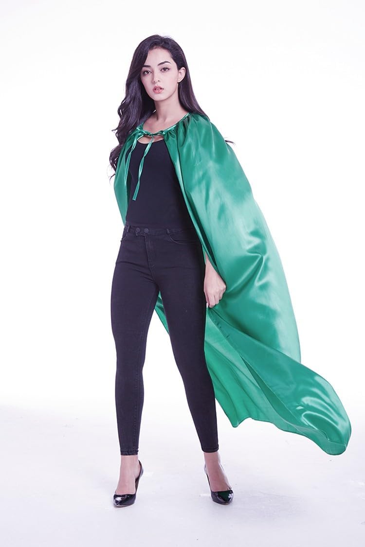 Crizcape Adults Capes Womens and Mens DIY Dress up Costume Capes for Party - Image 2