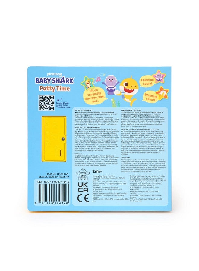 Pinkfong Baby Shark Potty Time Sound Book: Interactive Potty Training StorybookㅣBaby Learning Toys l Interactive Electronic Educational Learning for Preschoolers and Toddlers 1-3 - Image 5