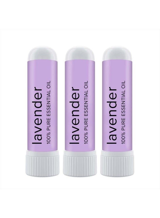 MOXE MOXĒ Lavender Essential Oil Nasal Inhaler, Therapeutic No-Mess Aromatherapy, Relaxation, Naturally Calming, Before Sleep Routine, Uplifts Mood, Pure and Undiluted, Made in USA (3 Pack) - Image 1