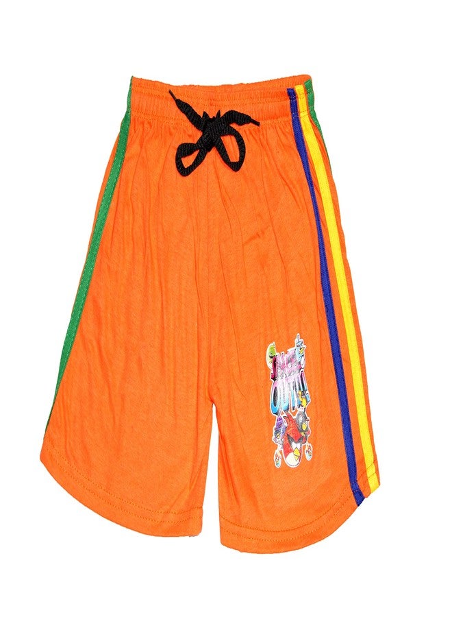 CHACKO Boys Pack of 3 Short's_4-5 Year Multicolour - Image 2