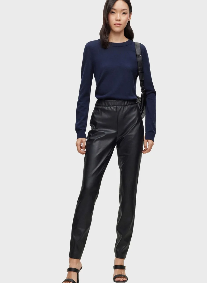 BOSS High Waist Skinny Pants