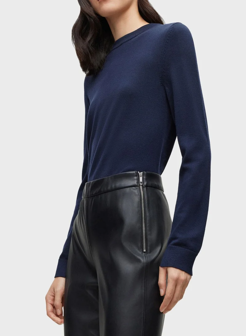 BOSS High Waist Skinny Pants