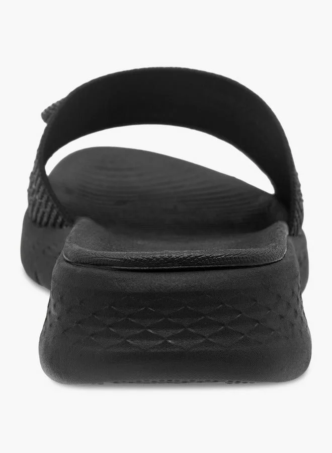 Le Confort BLACK Women Bow Embellished Flyknit Sandals for Women | Best Price UAE