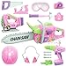 EP EXERCISE N PLAY Kids Construction Tool Set for 3 4 5 6 7 Year Old Boys GirlPink Preschool Pretend Play ToolPretend Play Tools Set Toddler Toyswith Electric Drill ChainsawElectric DrillToy Tools Gifts for Kids - Image 4