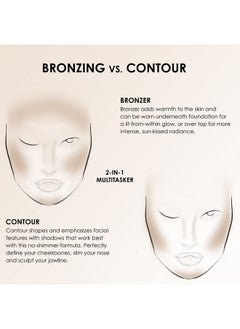 Temptu Temptu S/B Airbrush Contour, Shimmer Bronzer, 1 Fl Oz  - Image 2