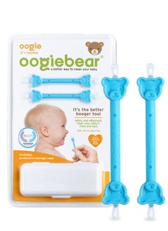 oogiebear - Nose and Ear Gadget. Safe, Easy Nasal Booger and Ear Cleaner for Newborns and Infants. Dual Earwax and Snot Remover. Aspirator Alternative - 2 pack with case - BLUE - pzsku/ZF56CDAE118A7B6FCC862Z/45/_/1729587465/c9f5cb39-fc57-4a99-80b5-253dcfe60334