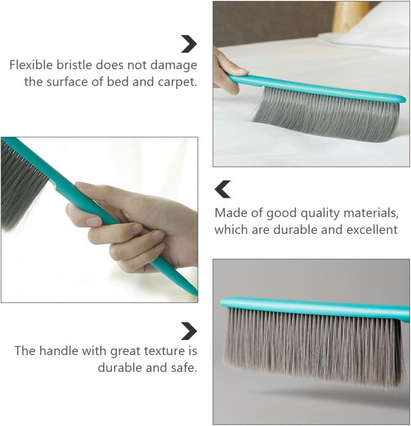 2pcs Long Handle Dust Cleaning Brush Soft Bristle Household Bed and Sofa Sweeping Brush for Home Dust Removal - Image 3