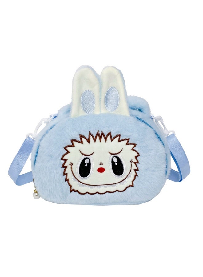 Cute Labubu Crossbody Bag, Cartoon Backpack, Coin Purse, Children's Plush Bag