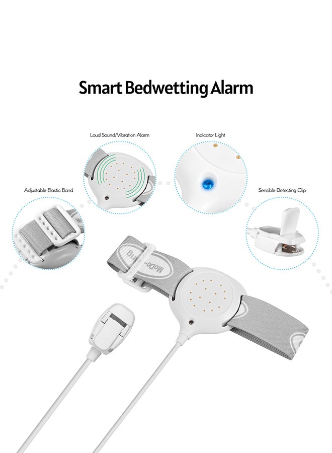 3 Modes Bedwetting Alarm With Light Sound And Vibration - Image 4