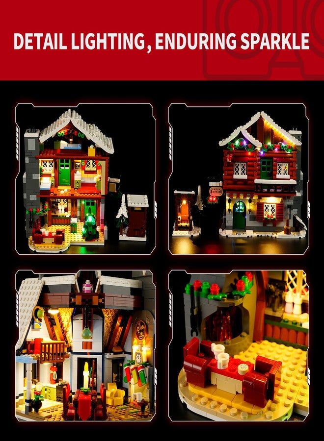 BRIKSMAX 2.0 Light Kit for Lego Alpine Lodge -Innovative Led Lighting Compatible with Lego Icons 10325 - Not Included Lego Set - Image 5