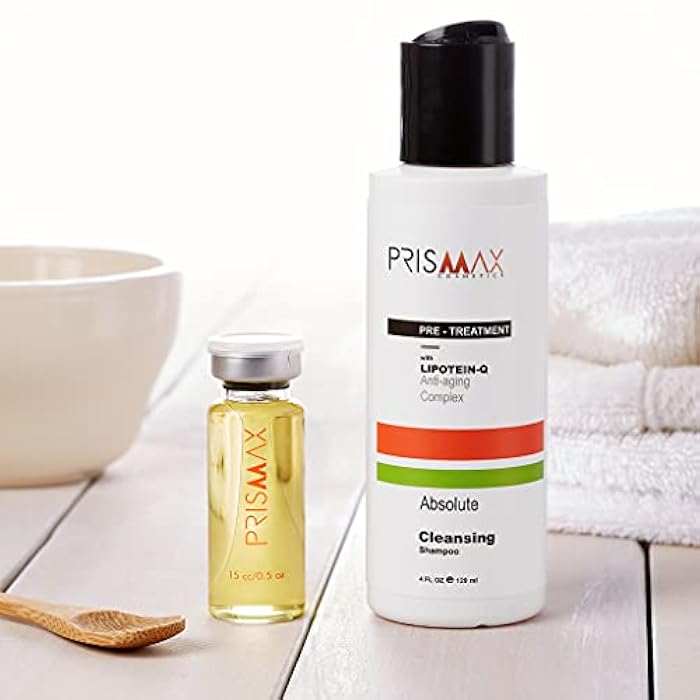 Prismax Pre-Wash Clarifying Shampoo with Keratin - Use Before Hair Treatments, Coloring, Processing, etc. - 4oz - Image 3