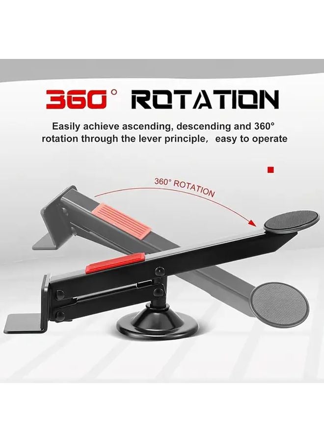 Heavy Duty Metal Door Lifter Manual Push Open Tool With Adjustable Suction Cups 1pc - Image 5