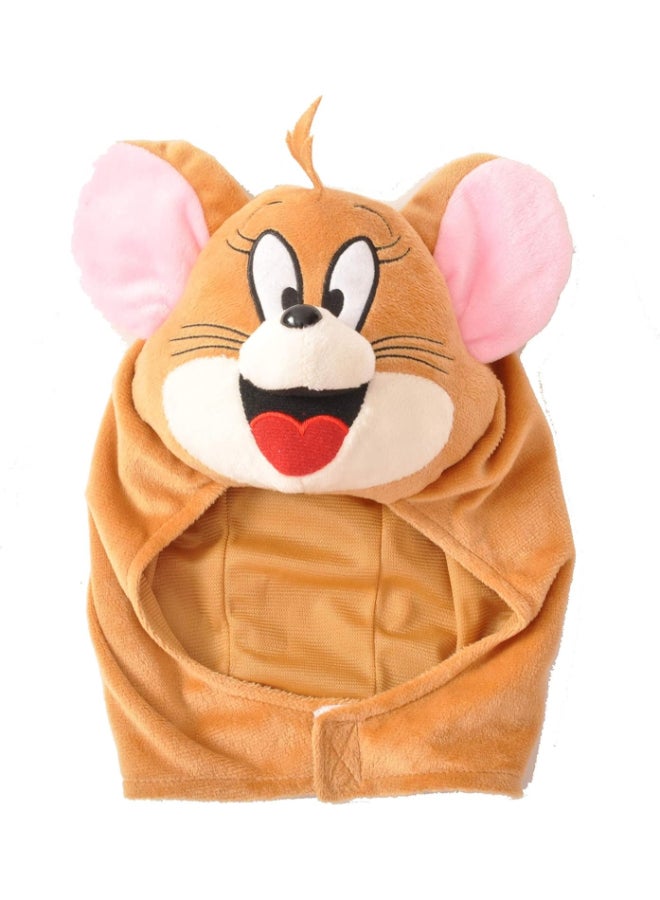 Ciao زي جيري من توم وجيري للأطفال من 2-3 سنوات | بدلة تنكرية لشخصية كرتونية للأطفال مع قبعة وذيل | زي حيوانات ناعمة للأطفال الرضع - Image 2