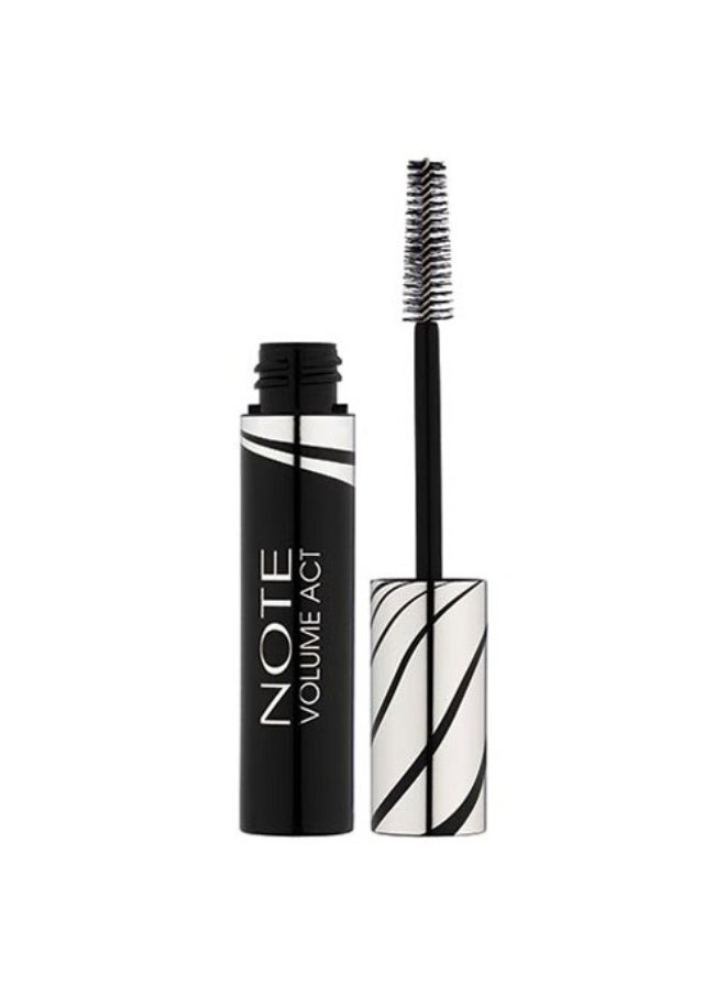 Note Volume Act Mascara With Vitamin E - Black  - Image 1