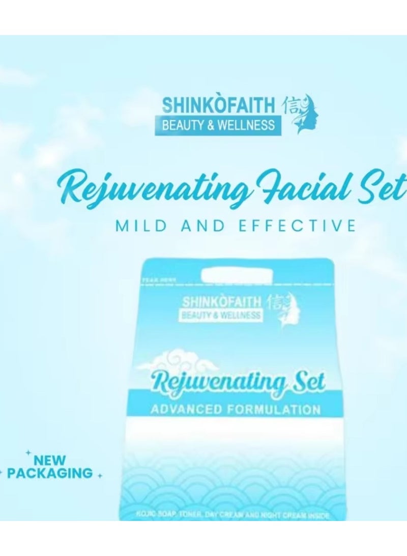 شينكوفيث  مجموعة شينكو فيث للتجميل والعافية، تركيبة متطورة لتجديد البشرة - Image 3