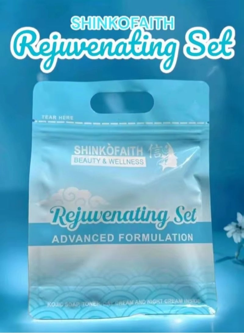 شينكوفيث  مجموعة شينكو فيث للتجميل والعافية، تركيبة متطورة لتجديد البشرة - Image 2