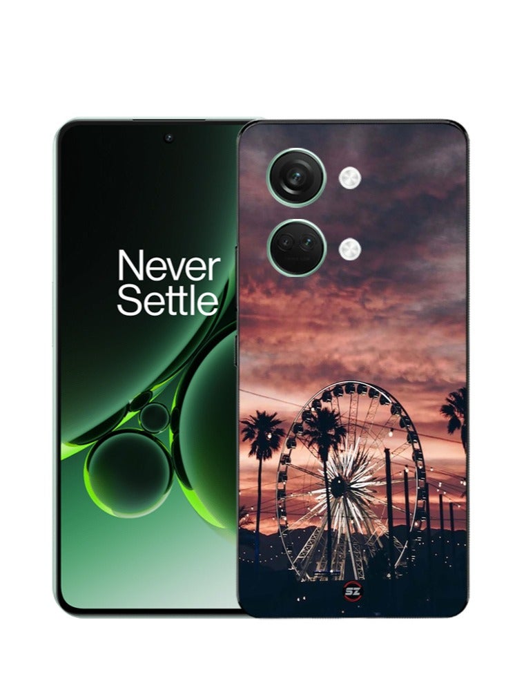 Service Zone Protective Printed Mobile Back Cover Gorgeous Aesthetic Lights For Oneplus Nord 3 5G - Image 1
