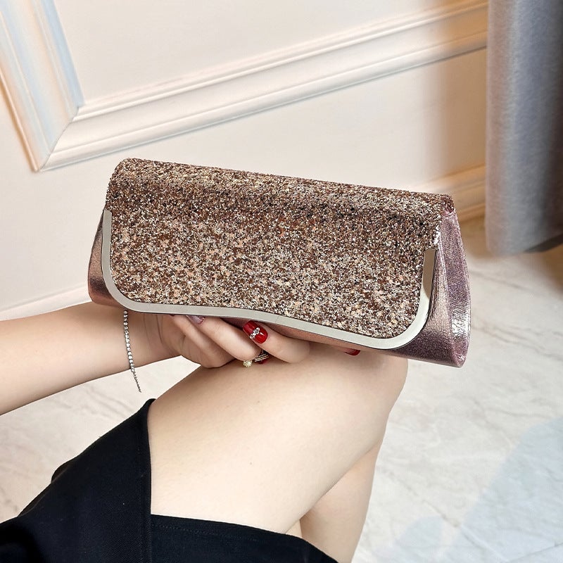 Manufacturer Clutch Bag, Evening Bag, Sequined Shoulder Bag, Crossbody Bag, High-End - Image 5