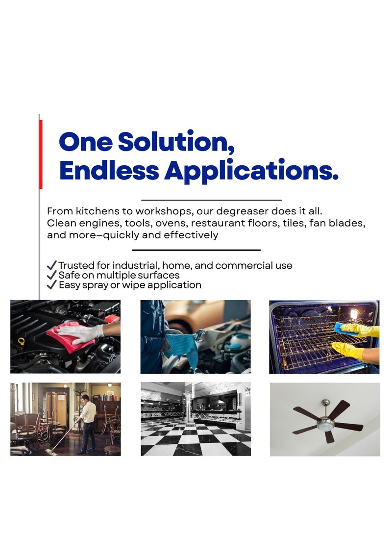 Thrill Tri D-Grease Heavy Duty Degreaser 10L Ultimate Solution for Grease and Oil Removal - Image 3