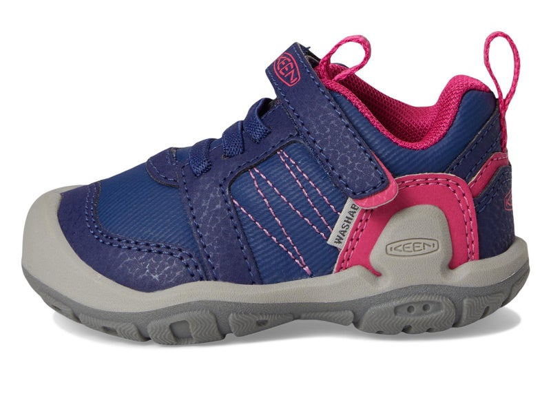 KEEN Knotch Peak Alternate Closure Lightweight Durable Sneakers Blue DepthsPink Peacock 12 US Unisex Little Kid