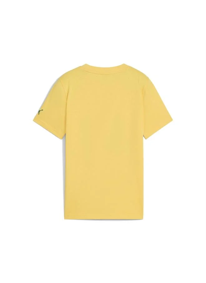 Puma Sunny Yellow SUPER Graphic Tee I Youth for Men | Best Price UAE