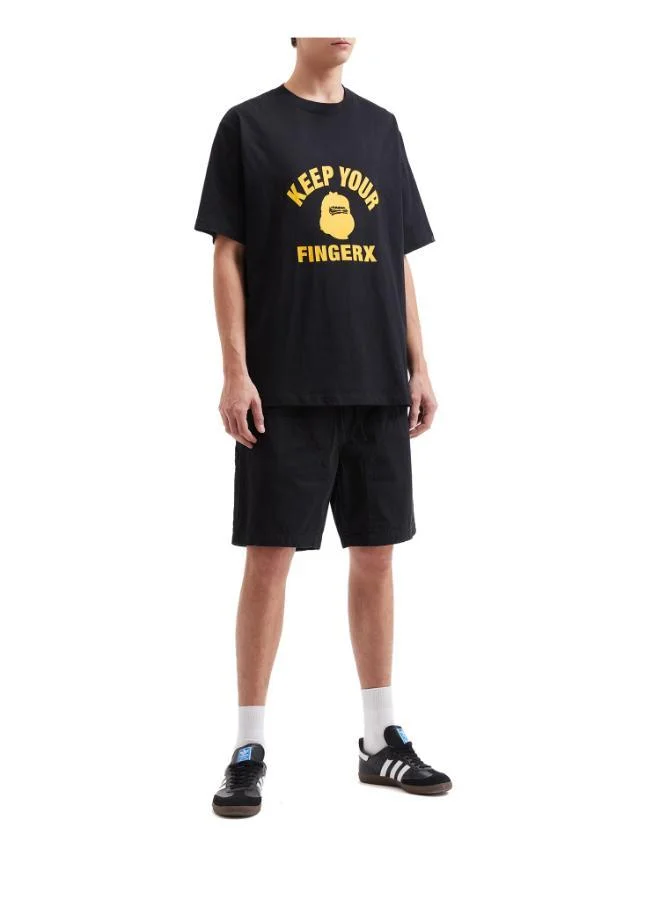 FINGERCROXX  Double Knee Loose Worker Shorts for Men | Best Price UAE