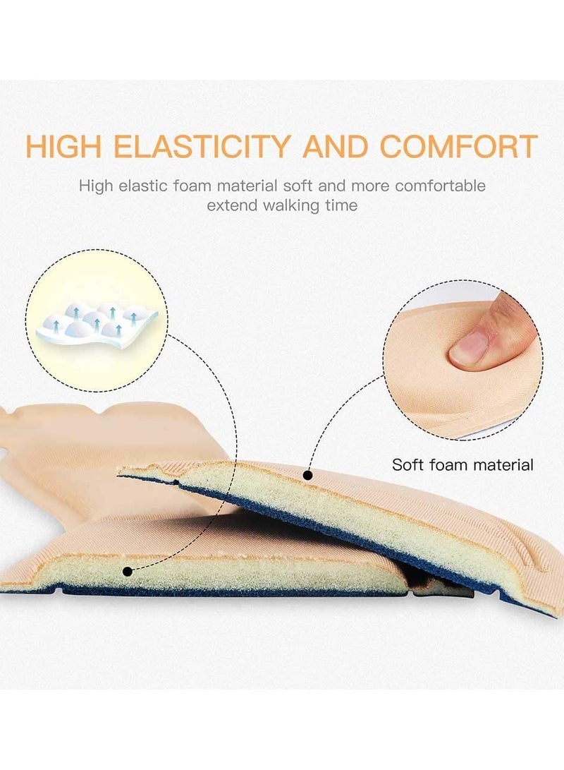 3 Pairs Heel Insoles Sponge Shoes Pads with Grips Cushion Inserts Comfort Shoe - Image 3