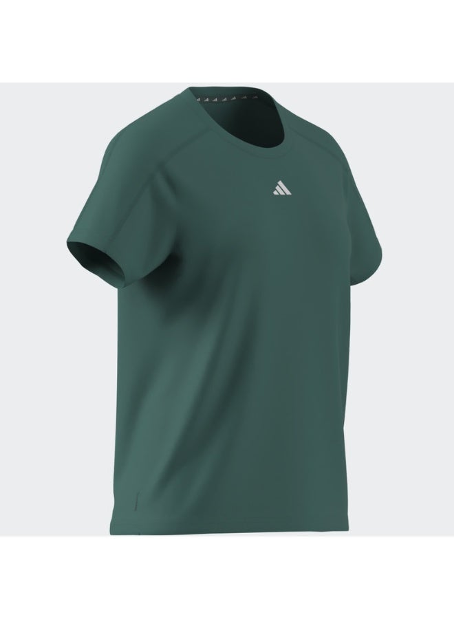 Adidas WE CREW T           PRETEA/WHITE - Image 3