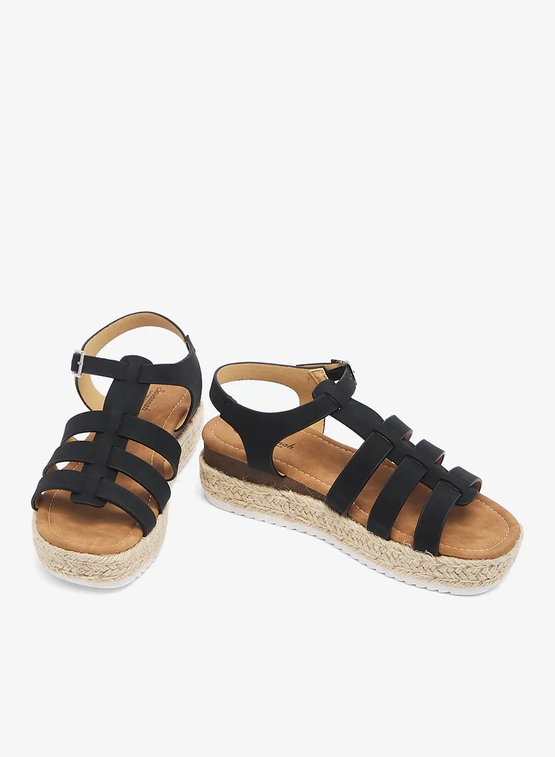 Savannah Collection  Low Wedged Flatform Sandal for Women | Best Price UAE