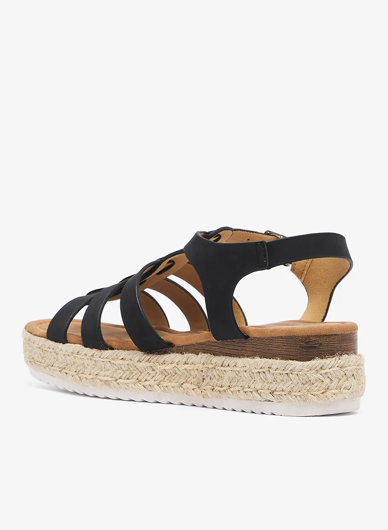 Savannah Collection  Low Wedged Flatform Sandal for Women | Best Price UAE