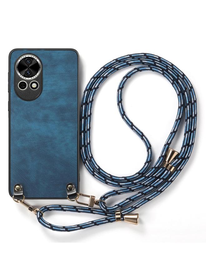 اس-توب جراب لهاتف Huawei Enjoy 70 مصنوع من الجلد العتيق مع غطاء خلفي من البولي كربونات وحزام كتف - Image 2