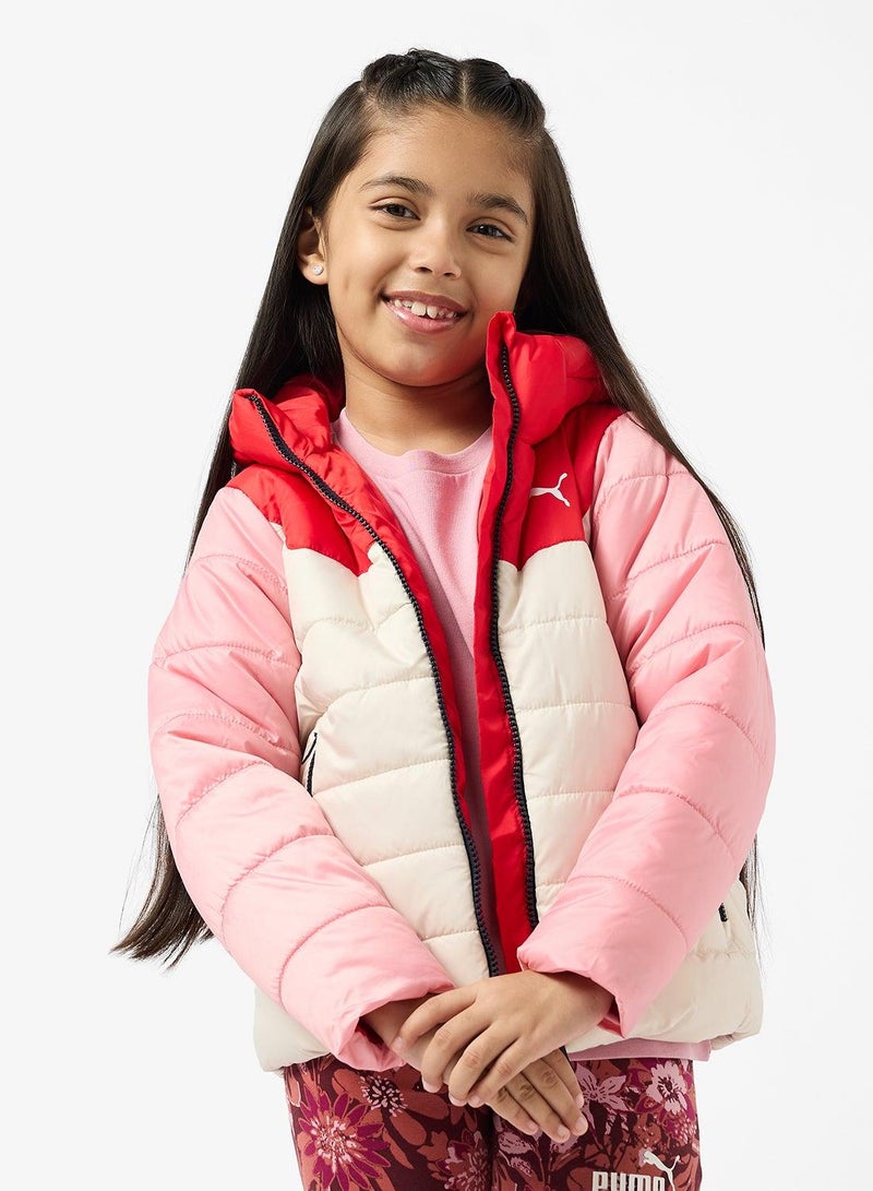 PUMA Kids Essential Hooded Padded Jacket - Image 1