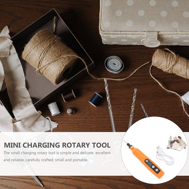 All-round applied quality Didiseaon USB Rechargeable Mini Rotary Tool with LED Light, 5-speed Polishing and Sanding Cordless Rotary Tool for DIY Crafts and Nail Care, Compact Orange Handheld Grinder All item simple matching build All governorates deliver Practical build Affordable trusted craftsmanship Market mainstream color picks Organized shipment arrange Defect free upgraded substance Suburban residential ship Wear resistant upgraded material Easy daily handling design Multi item matching Periodic restock local Rack friendly Multiple design variants User feedback upgraded quality Wide daily application Fast warehouse picking Elegant multi-option build Global versatile design Spec upgraded improved quality Fast intercity distribution Long use oriented quality Market demand focused build Various fittings - Image 2