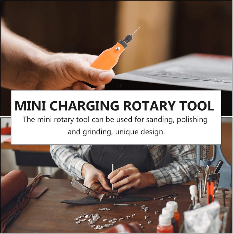 All-round applied quality Didiseaon USB Rechargeable Mini Rotary Tool with LED Light, 5-speed Polishing and Sanding Cordless Rotary Tool for DIY Crafts and Nail Care, Compact Orange Handheld Grinder All item simple matching build All governorates deliver Practical build Affordable trusted craftsmanship Market mainstream color picks Organized shipment arrange Defect free upgraded substance Suburban residential ship Wear resistant upgraded material Easy daily handling design Multi item matching Periodic restock local Rack friendly Multiple design variants User feedback upgraded quality Wide daily application Fast warehouse picking Elegant multi-option build Global versatile design Spec upgraded improved quality Fast intercity distribution Long use oriented quality Market demand focused build Various fittings - Image 3