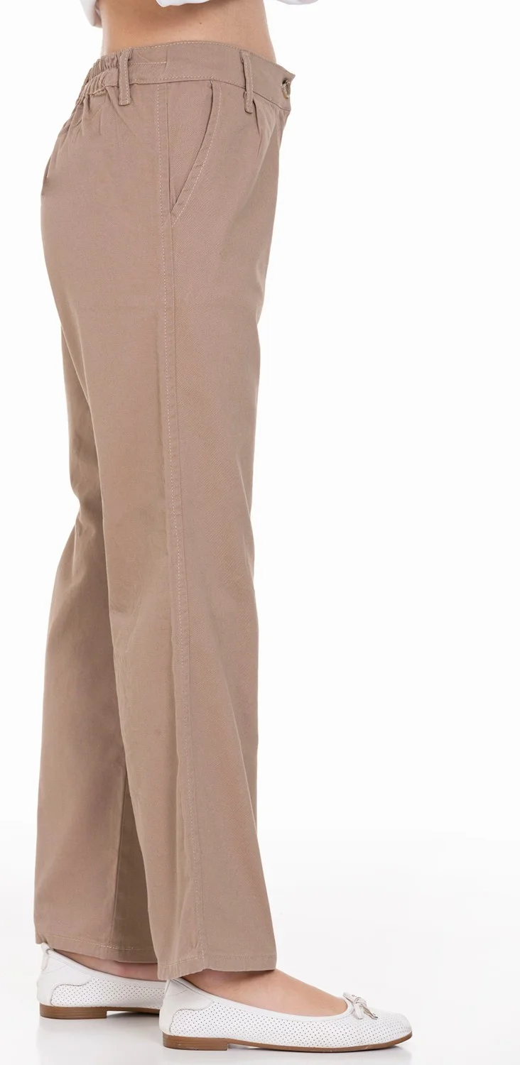 انجلوس جيرلز Girl's Wide Leg Gabardine Trousers PX942