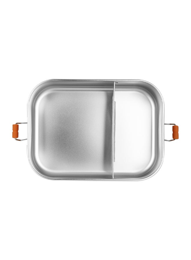 Trixie Stainless Steel Lunch Box Large - 2-Compartment - Mr. Fox - Image 4