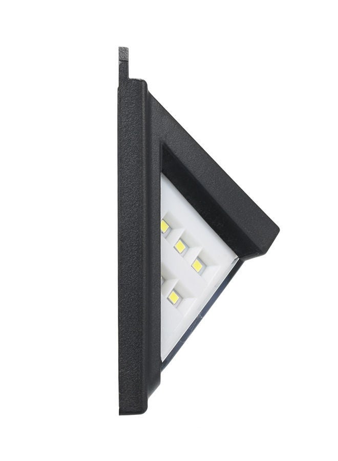 مصباح حائط بإضاءة LED مزود بمستشعر للطاقة الشمسية ولجسم الإنسان ولحركة PIR من 90 قطعة أسود 0.53كجم - Image 3