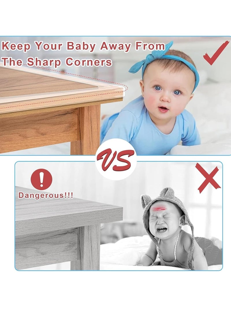 Gonice Safety Edge Corner Protector Set, Safe Corner Protector, Anti-Sharp Edge Protector、Soft Bumper Strip Furniture Clear Toddler Edge Corner Protectors, For Furniture、Drawers、 Tables、 Cabinets(5M)  - Image 5