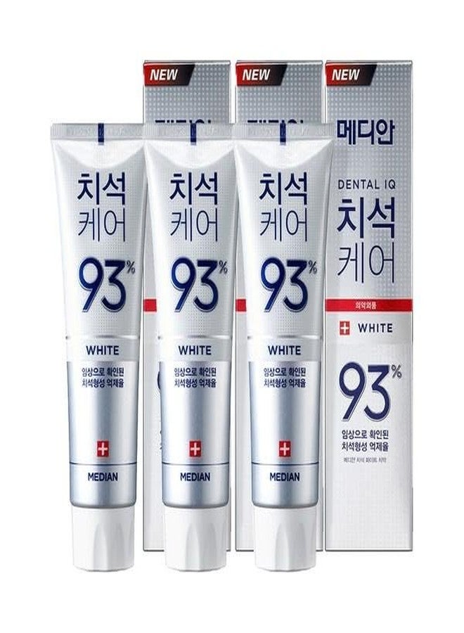 Median Dental IQ 93% Toothpaste 120g X 3 Pack White whitening toothpaste, 0.08 Ounce (Pack of 50) - Image 1