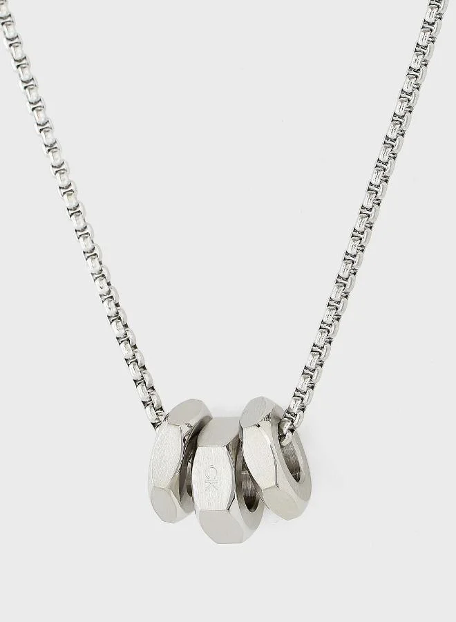 CALVIN KLEIN  Necklace in Stainless Steel with Charms for Men | Best Price UAE