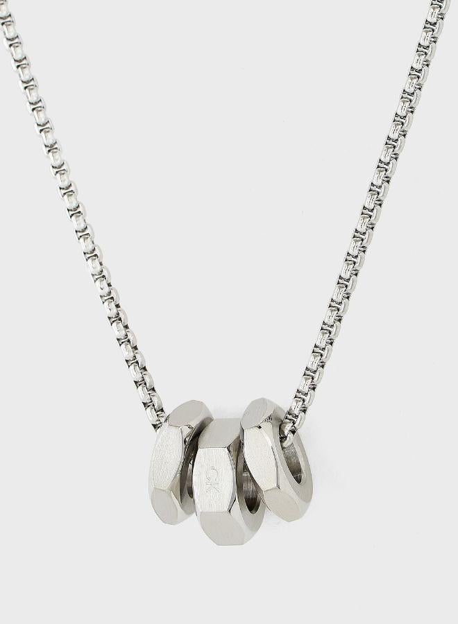 CALVIN KLEIN Necklace in Stainless Steel with Charms - Image 3