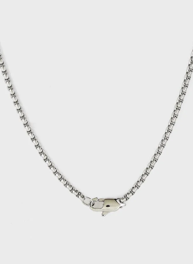 CALVIN KLEIN Necklace in Stainless Steel with Charms