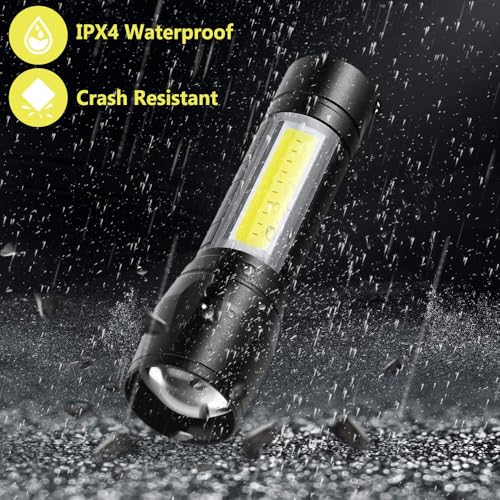 Care4 Care 4 Tactical Flashlight + Desk Lamp with Gift Box Focus Zoom Torch Light with 3 Modes Adjustable for Emergency and Activities - Image 2