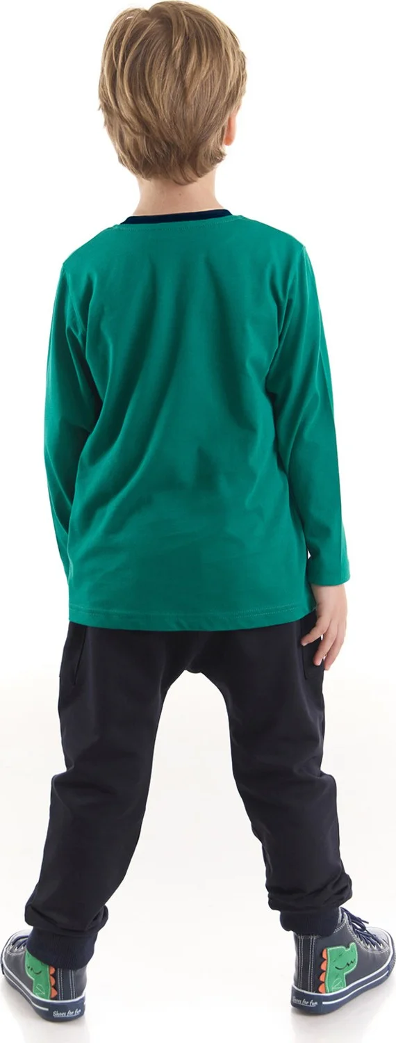 Denokids Feed Me Boy T-Shirt Pants Set